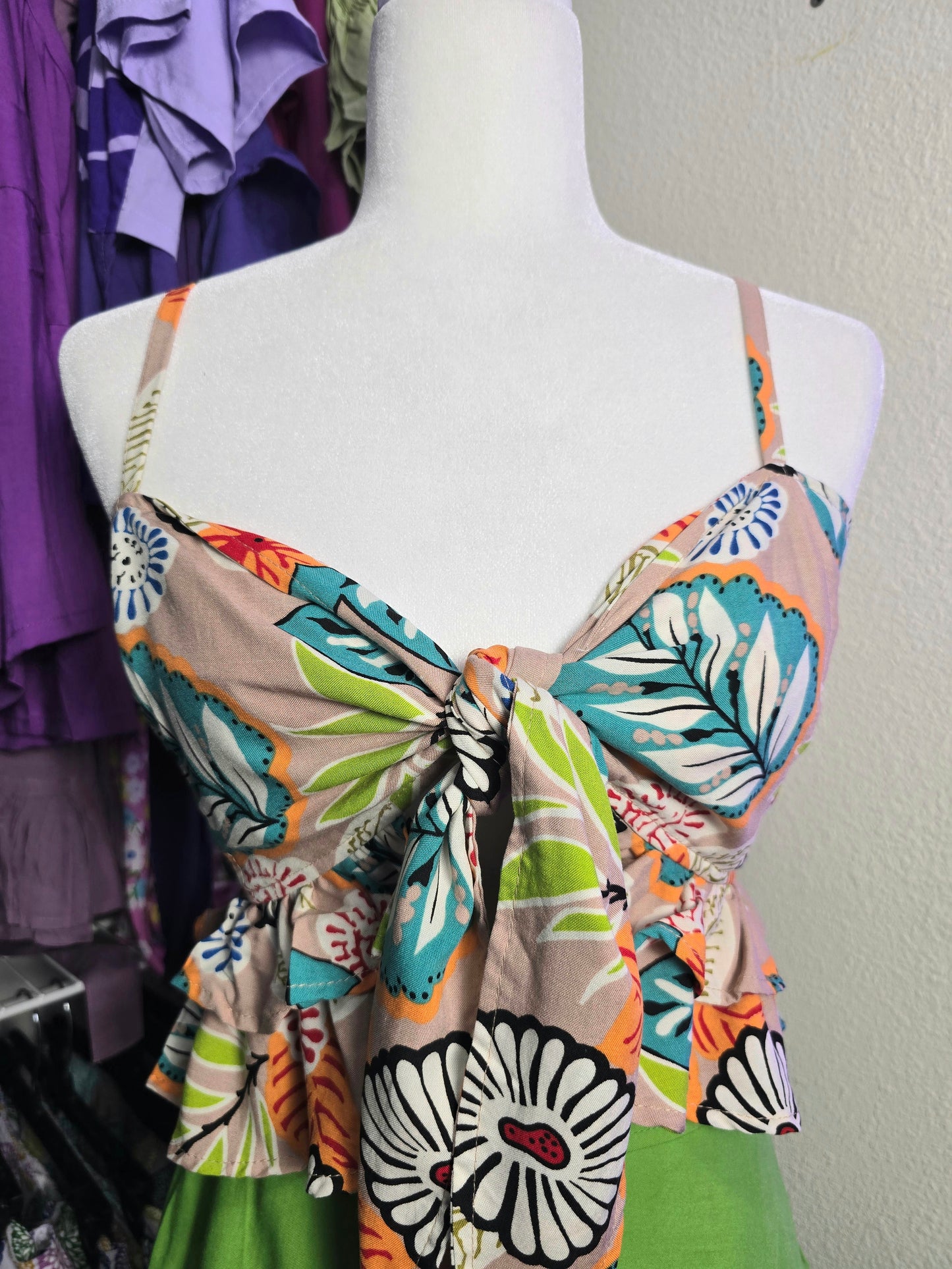 CROP TOP BROOKLYN ( TWO RUFFLE)