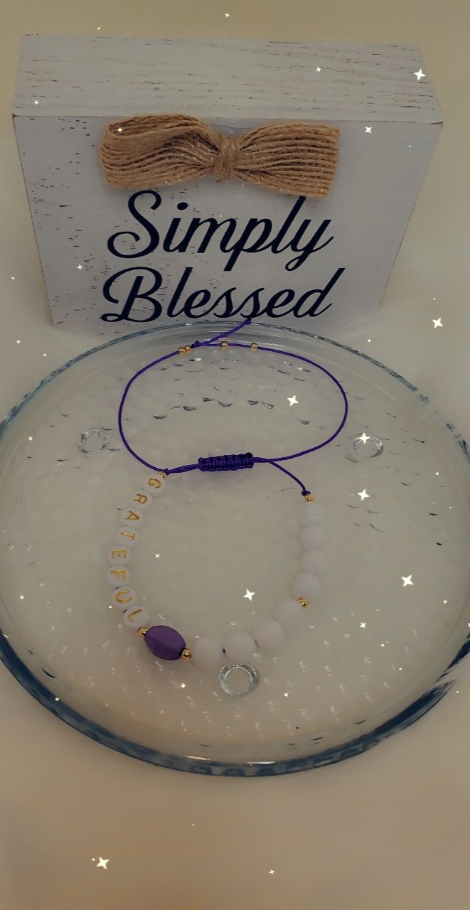 QUOTE BRACELET