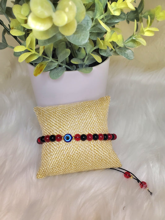 EVIL EYE ANKLET BRACELET RED