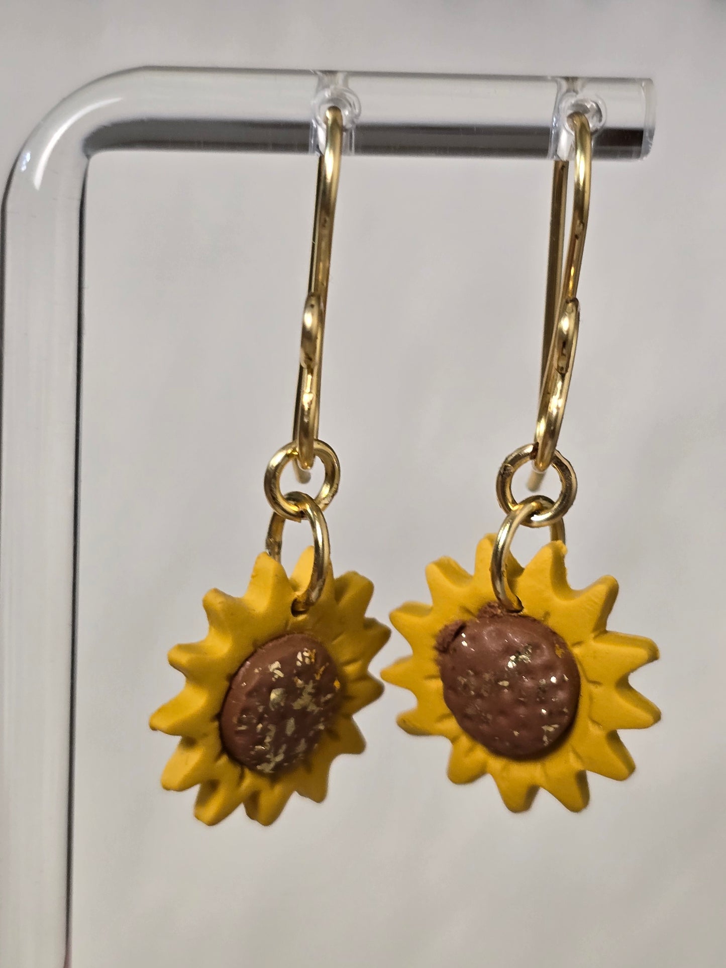 EARRINGS SUNFLOWERS