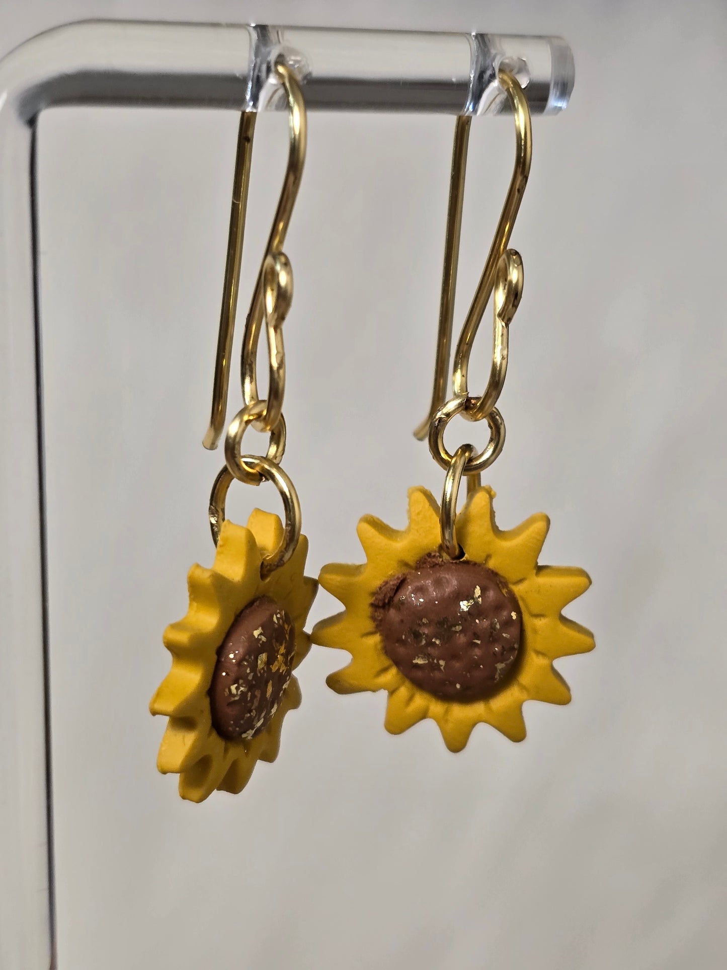 EARRINGS SUNFLOWERS