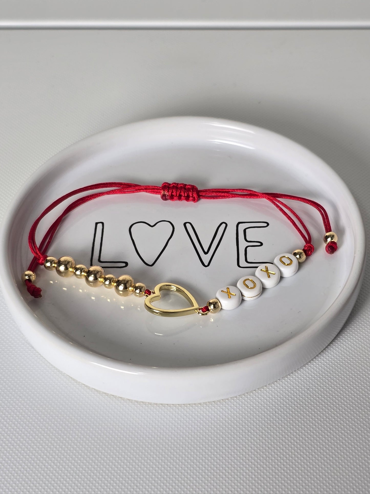 VALENTINE BRACELET XOXO