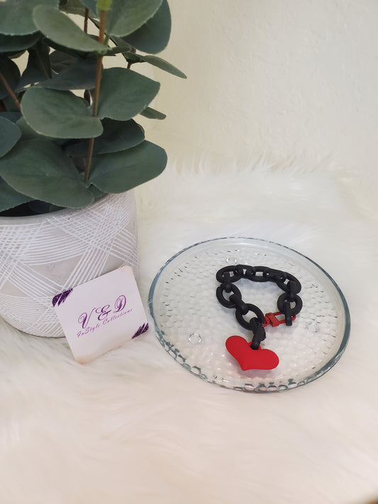 VALENTINE BRACELET RUBI BLACK