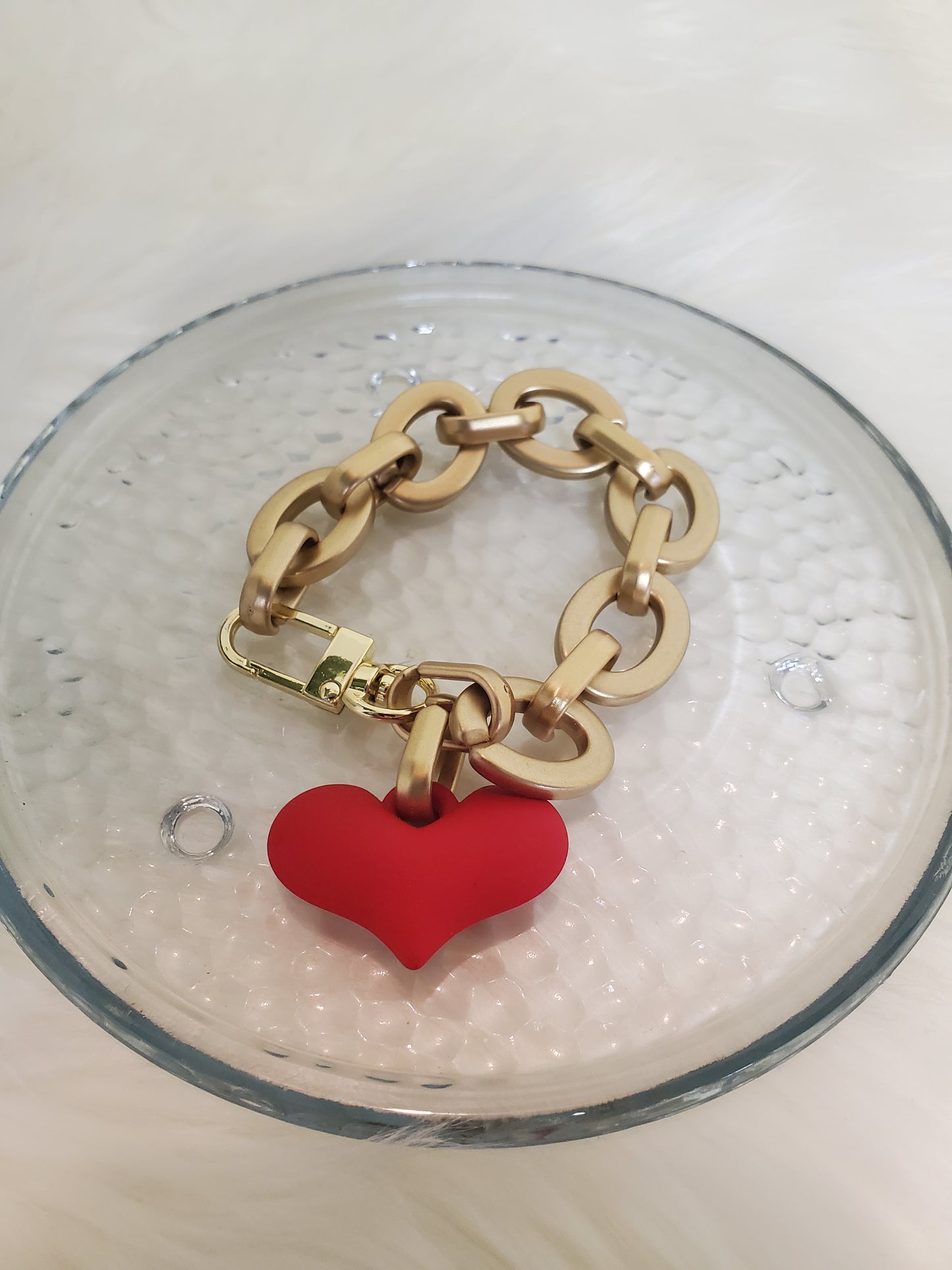 VALENTINE BRACELET RUBI GOLD